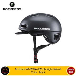 ROCKBROS WT-09 Black - Bicycle Helmet - Helm Sepeda Tahan Goncangan