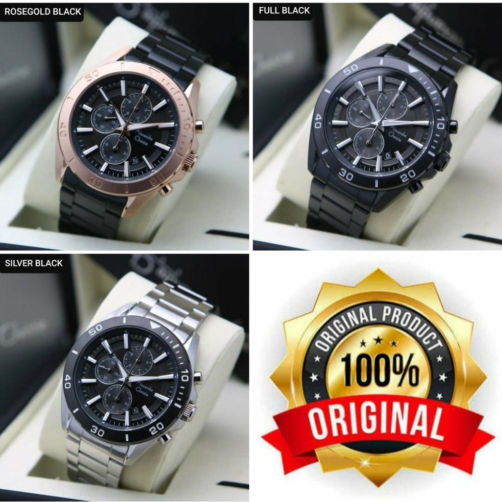 ALEXANDRE CHRISTIE AC 6525.AC6525 PRIA.STAINLESS.ORIGINAL