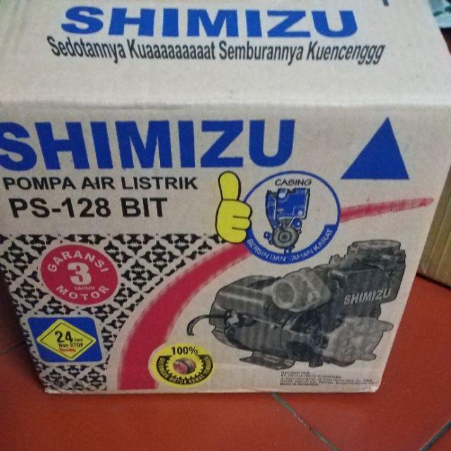 Shimizu Ps-128 Bit - Pompa Sumur Dangkal (non-auto)