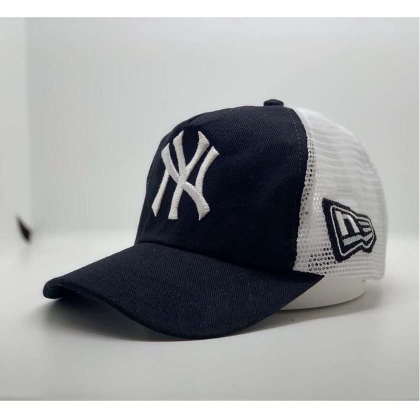 Topi Jaring Bordir Ny Pria Wanita Original Keren 2022 Import/topi Cewek Masa kini