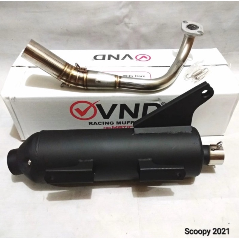 KNALPOT TSUKIGI/STANDAR RACING VND SCOOPY 2021-GENIO