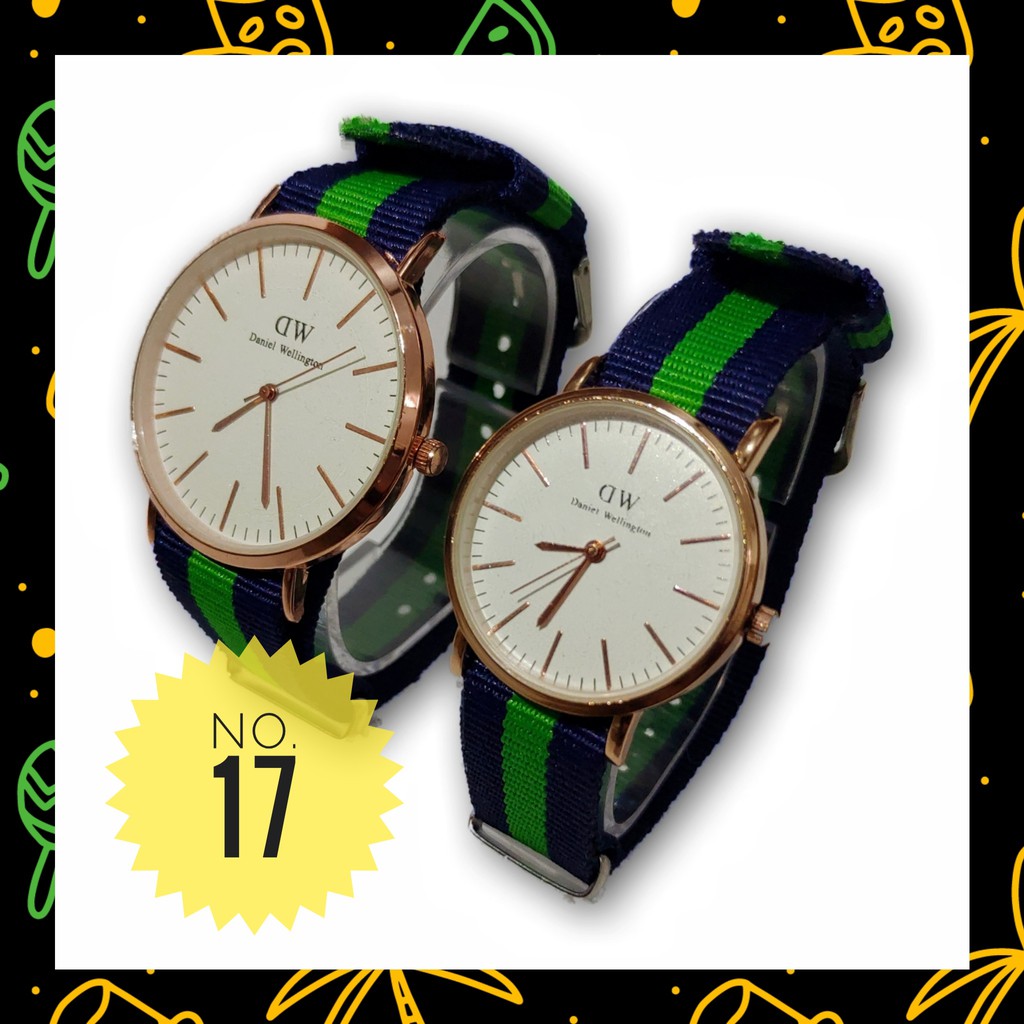 Jam Tangan BEST SELLER CANVAS COUPLE