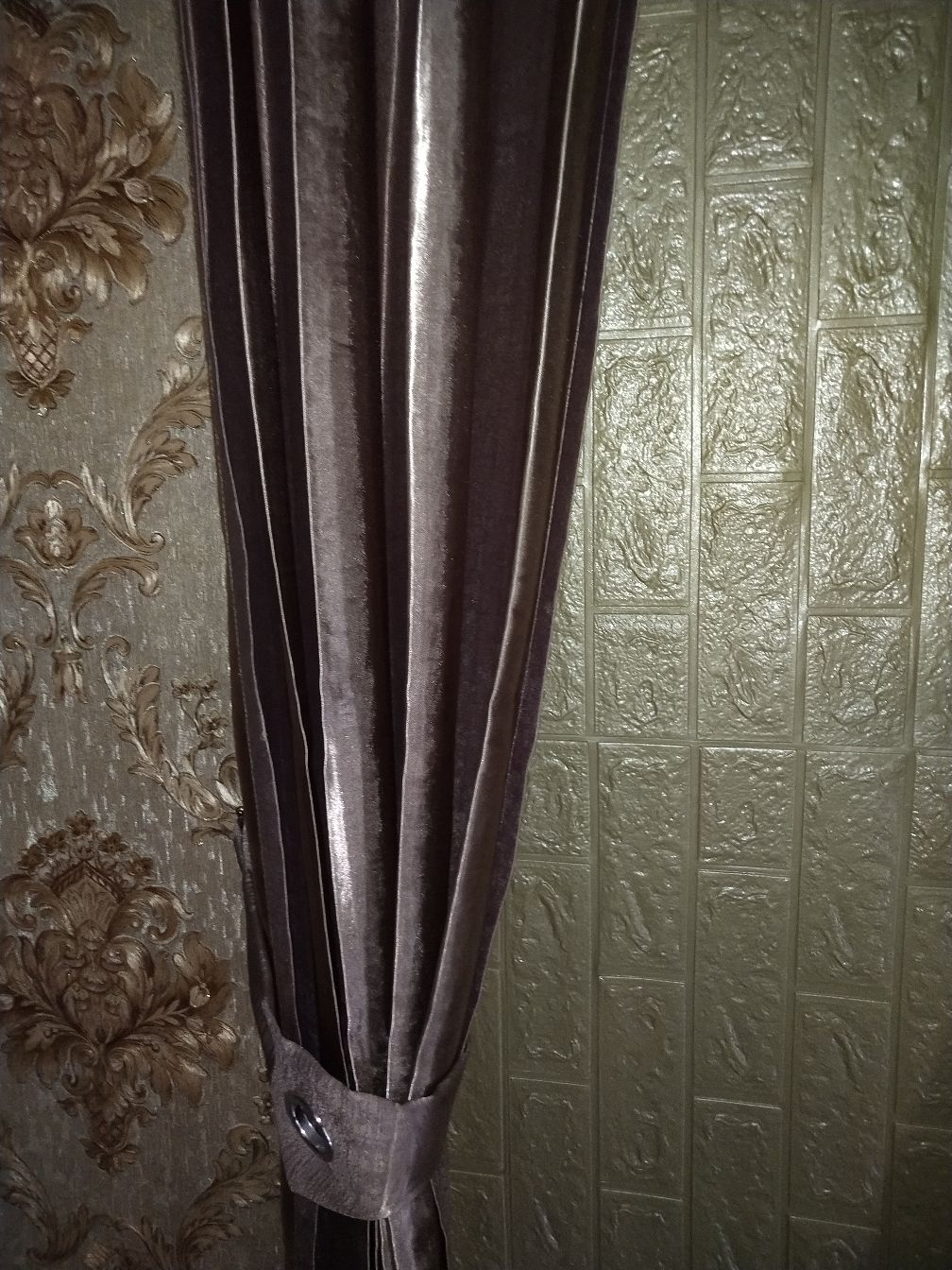 Wallfoam 3d Bata Coklat Ukuran 70cm X 77 Cm High Quality