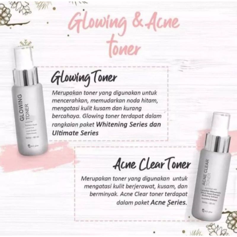 MS glow Toner Glow / face toner MS GLOW / TONER GLOWING MS GLOW / TONER ACNE MS GLOW