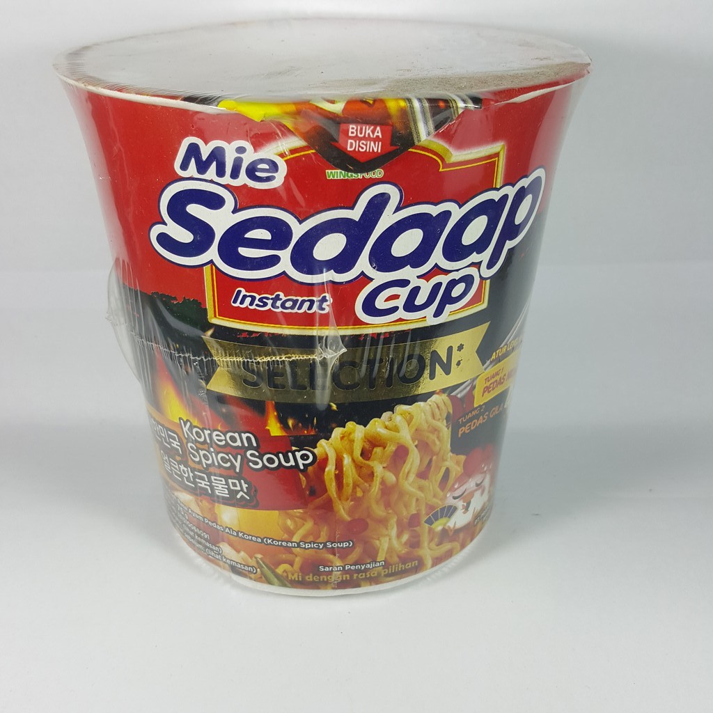 

Mie Sedaap Korean Spicy Soup Cup