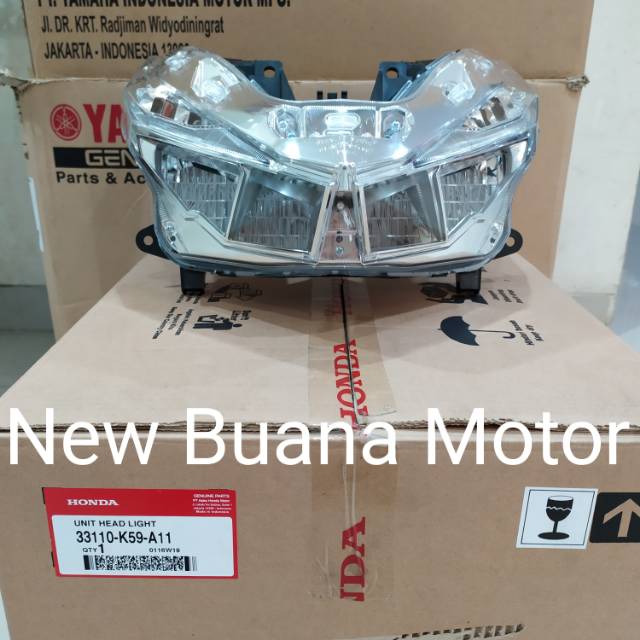Reflektor Lampu Depan Vario 150 Lama 33110K59A11 Honda