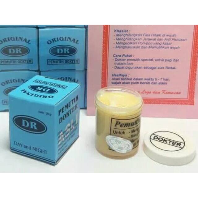 CREAM PEMUTIH DOKTER ASLI ORIGINAL ecer