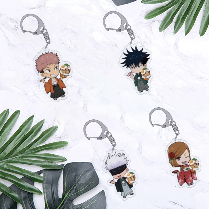 Gantungan Kunci Desain Jujutsu Kaisen Gojo Satoru Charms