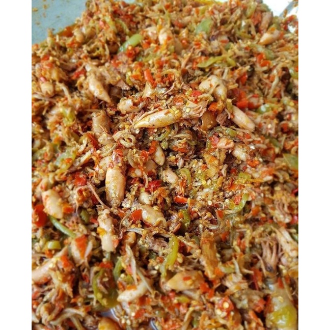 

Teri Cumi Balado / Sambel Ijo 210 gram