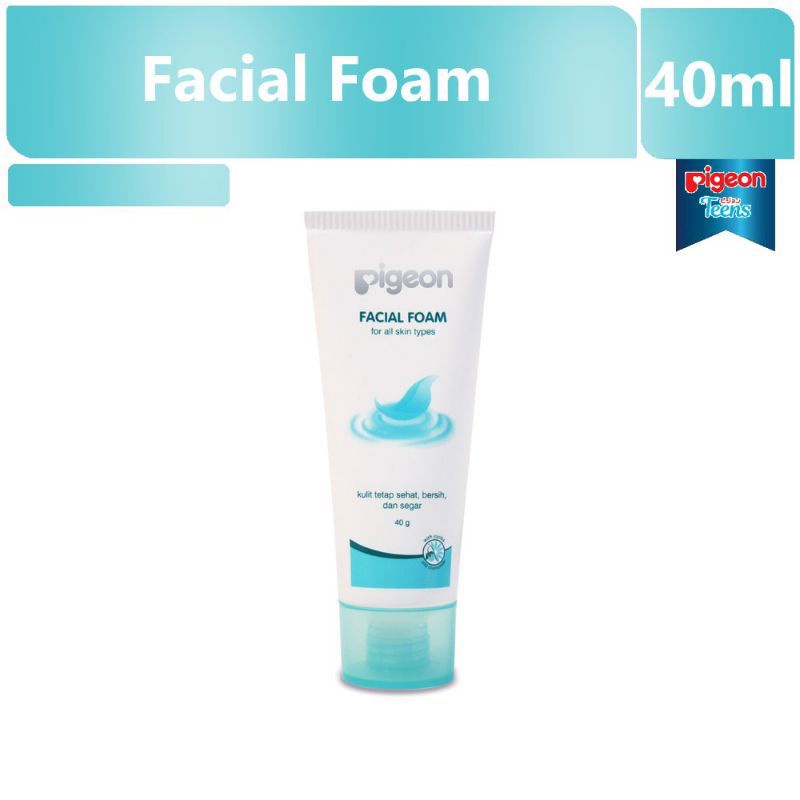 ✿ELYSABETHME✿ pigeon teens facial foam remaja sabun cuci muka face cleanser lembut cocok untuk kulit jerawat sensitif