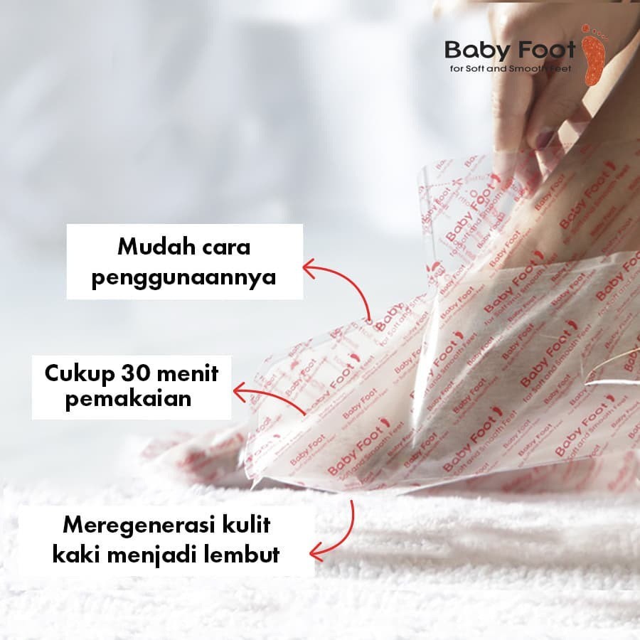 Baby Foot Easy Pack Masker Kaki EXP:July 2024