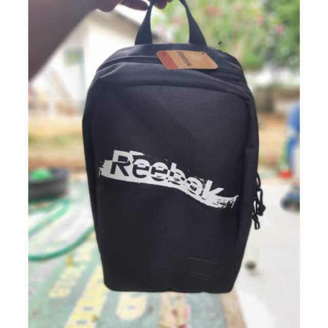 Tas Sepatu Reebok Hitam Original