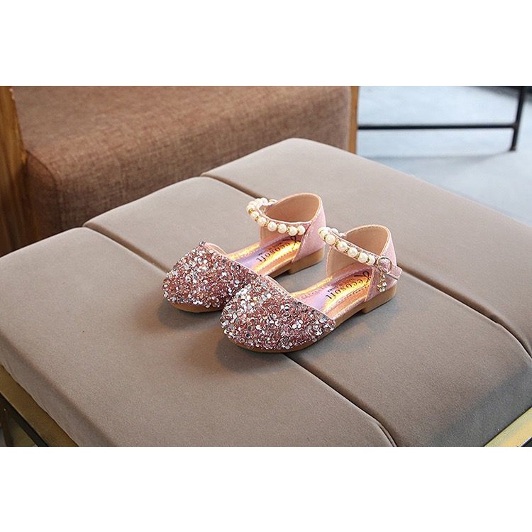 Sepatu Flat Anak Cewe Sparkling Diamond