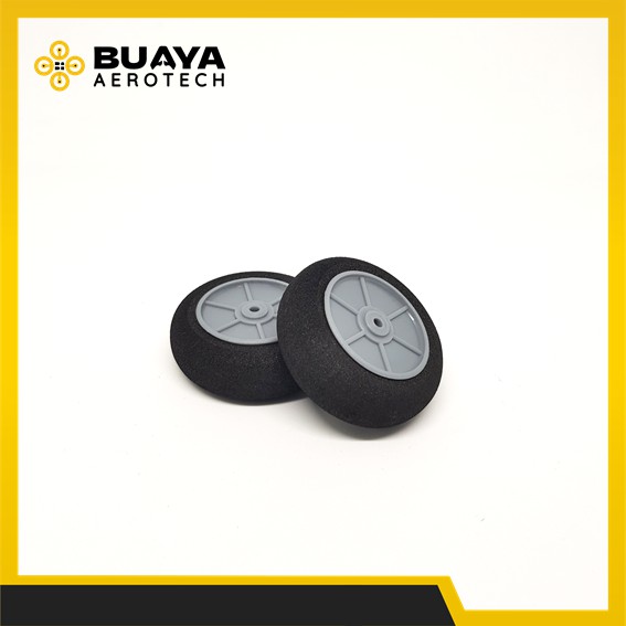 Roda Pesawat Rc plane 50mm Foam Wheel Aeromodelling