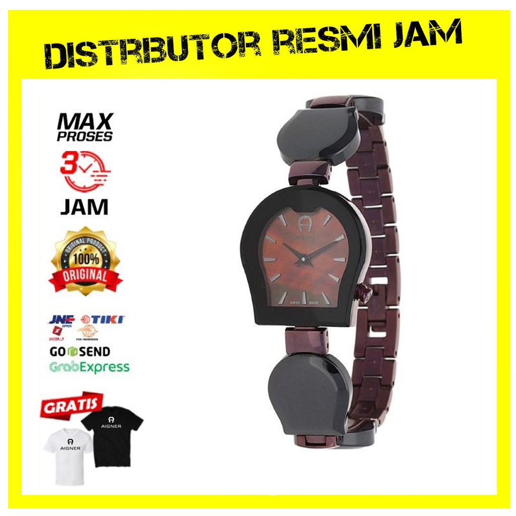 Jam Tangan Wanita A33210 / Jam Aigner Garansi Resmi Original