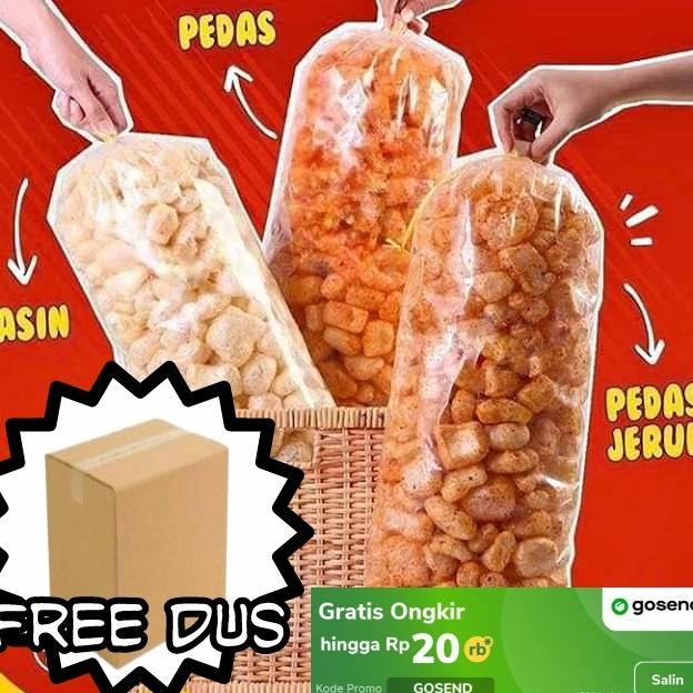 

(BISA COD) KERUPUK KULIT DOROKDOK ENAK KEMASAN 500 GR TERPERCAYA Kode 709
