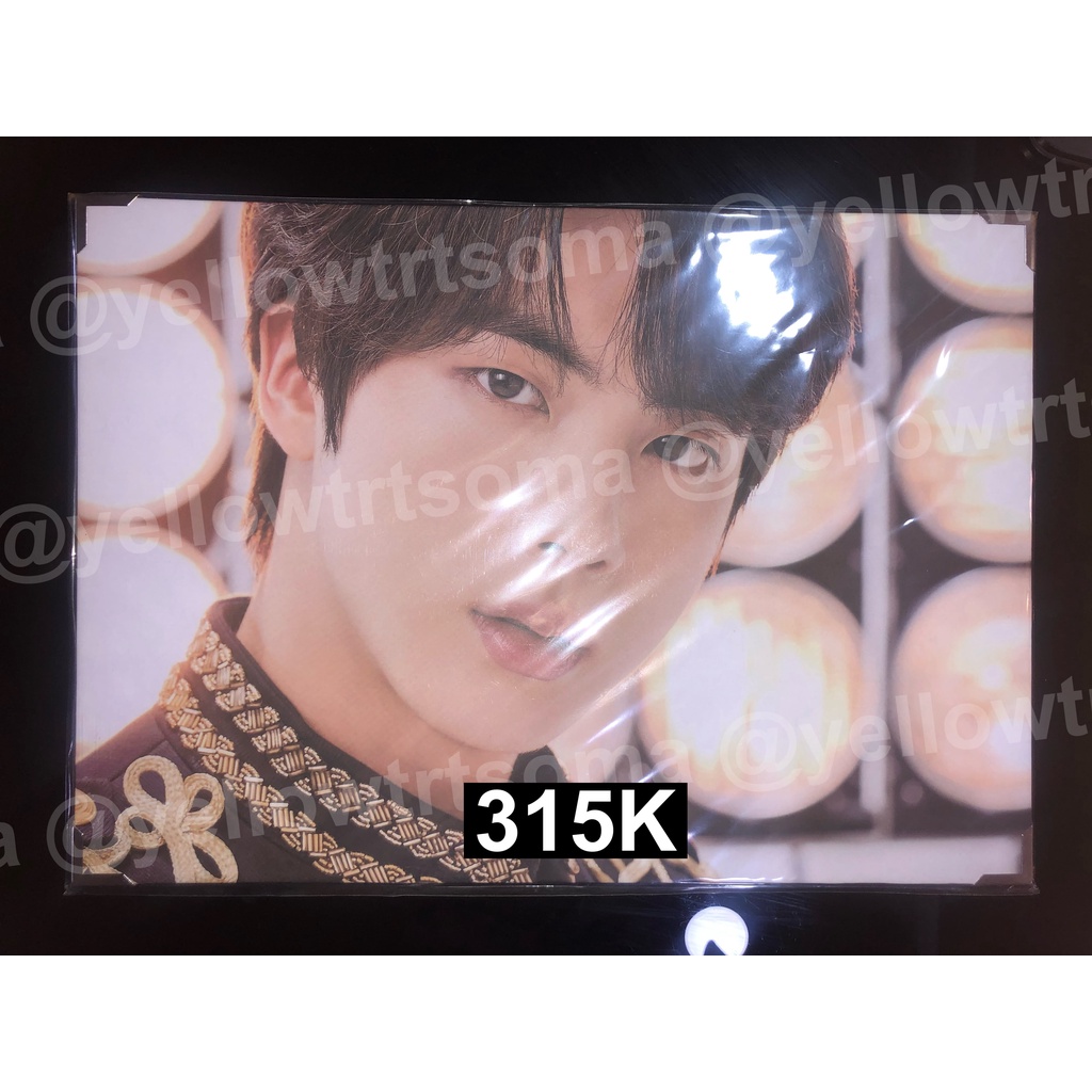 READY STOCK BTS JIN OFFICIAL LOVE YOURSELF SPEAK YOURSELF JAPAN EDITION PREMIUM PHOTO LIMITED EDITIO