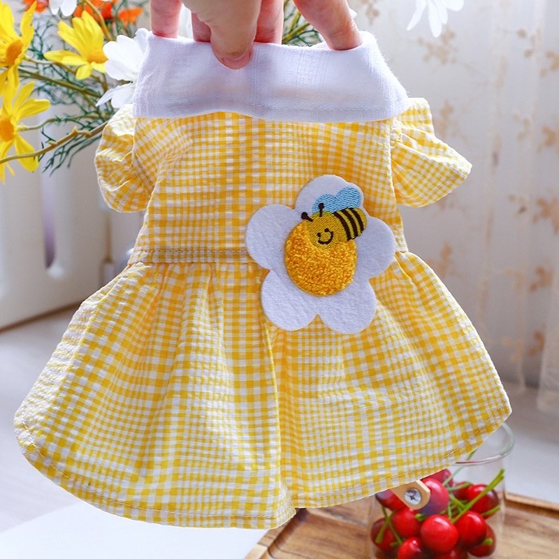 Sunflower bee dress