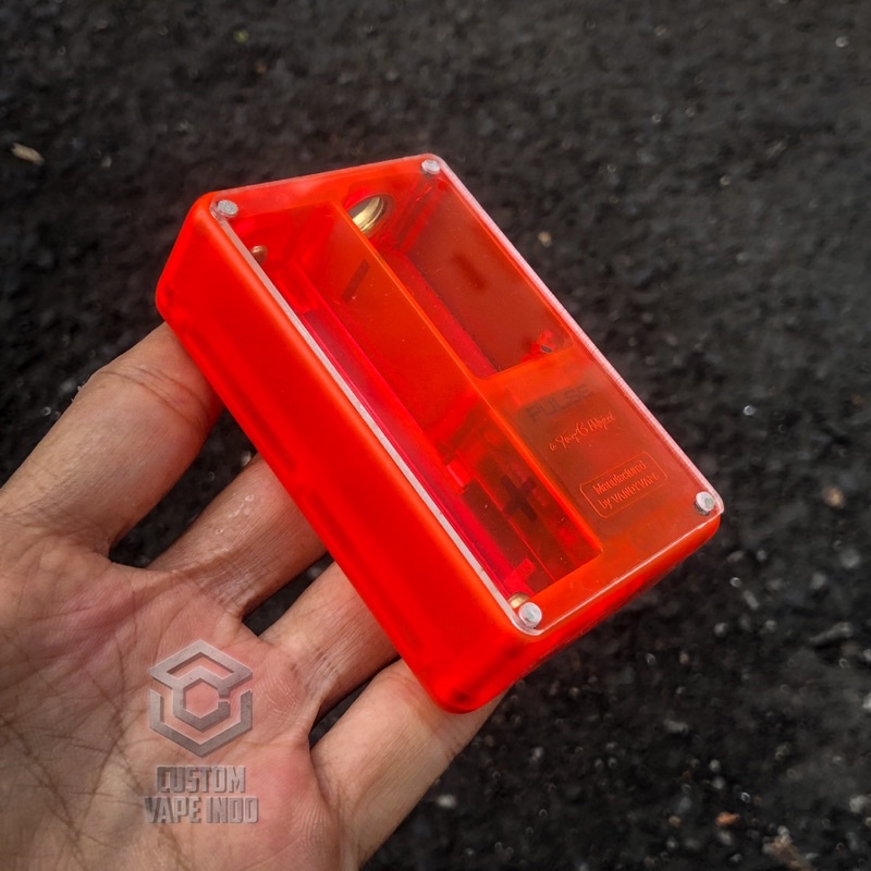 Panel Backdoor Clear Tombol Kotak Pulse Aio