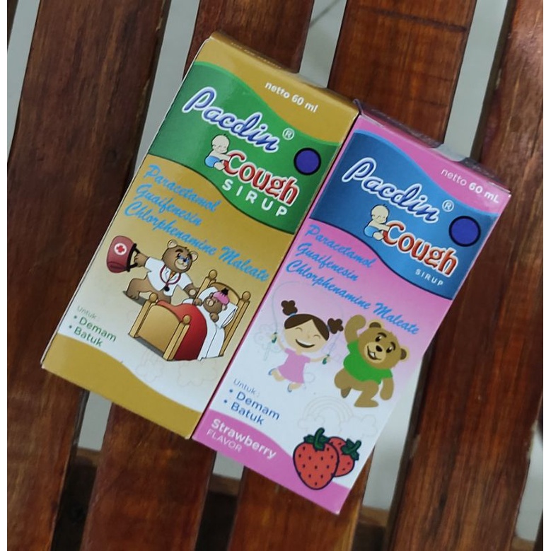 Pacdin Cough Sirup 60 ML / Meredakan Demam / Batuk Berdahak / Flu