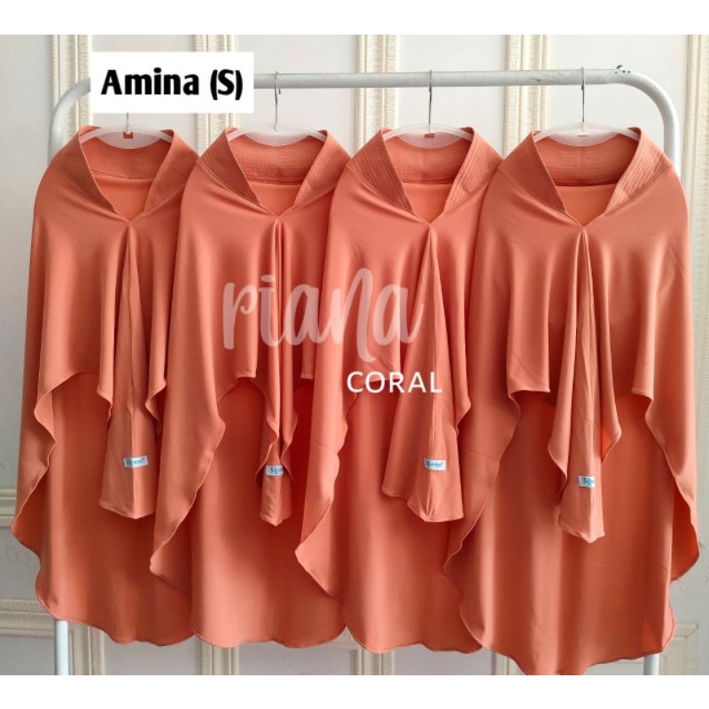 HIJAB RIANA TERNYAMAN-Coral