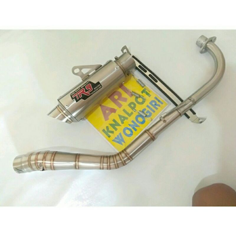 knalpot racing R9 kolong road race bebek Jupiter z Vega Shogun Supra bebek kharisma