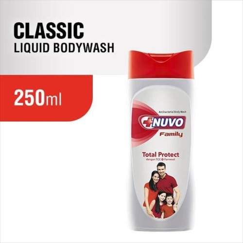 NUVO Body Wash Total Protect 250ml Botol