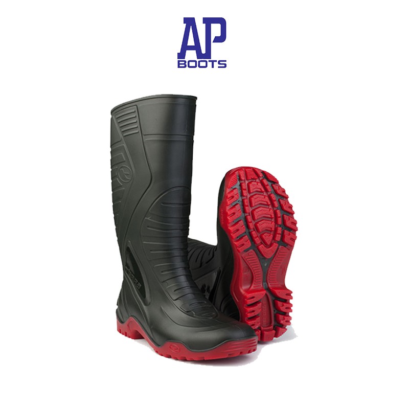 AP Boots TERRA 3 GREEN RED / Boot Hijau Tua Merah Panjang