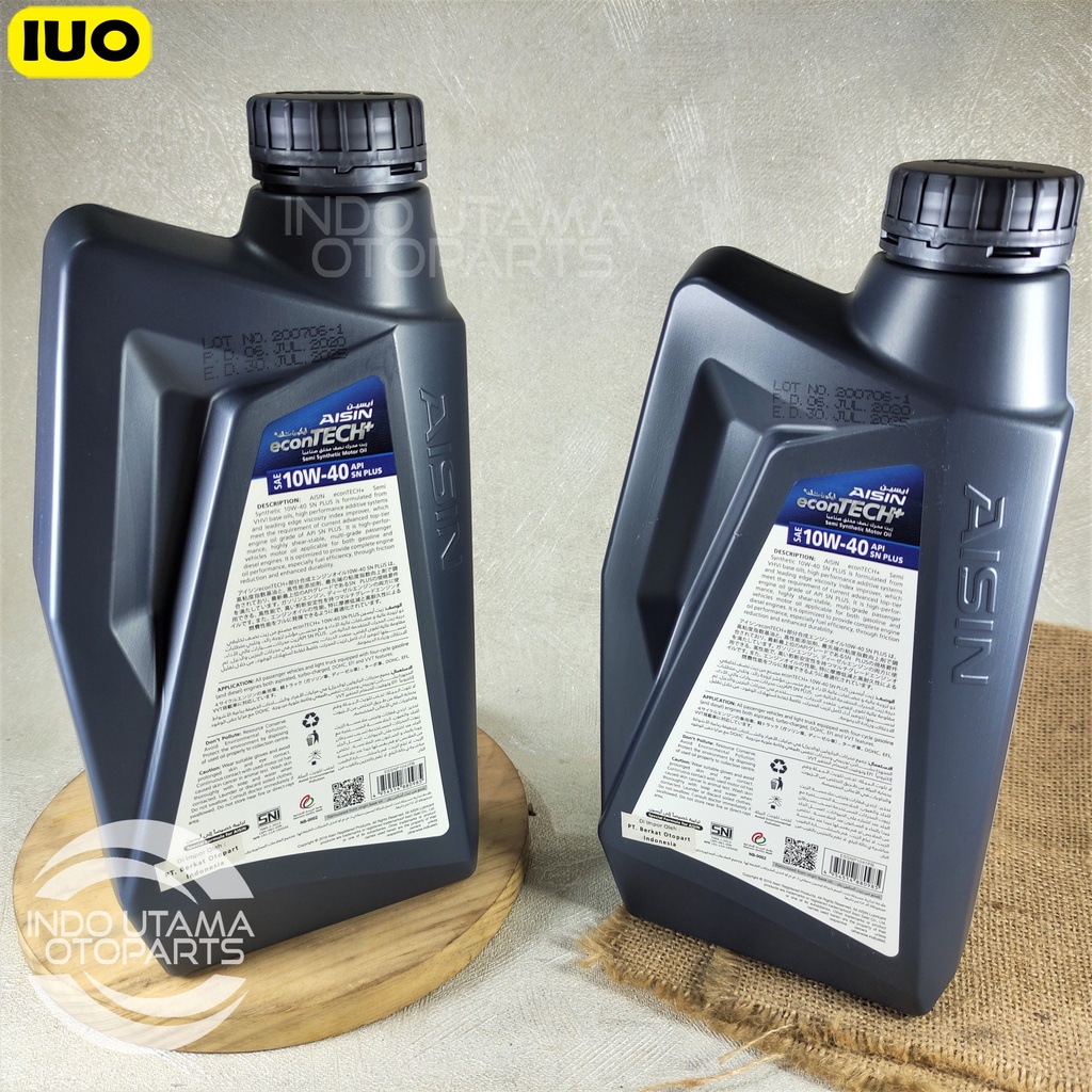 Oli Aisin 10W 40 API SN/CF Synthetic isi 1 ltr ASLI