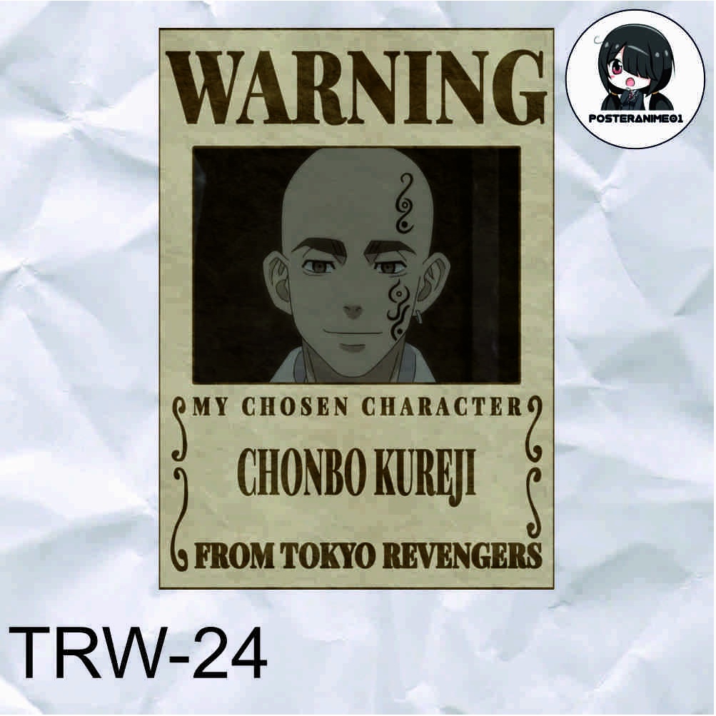 Poster Anime Tokyo Revengers | Poster Anime Tokyo Revengers Warning Aesthetic | DRAKEN | MIKEY | TERLENGKAP-24.CHONBO