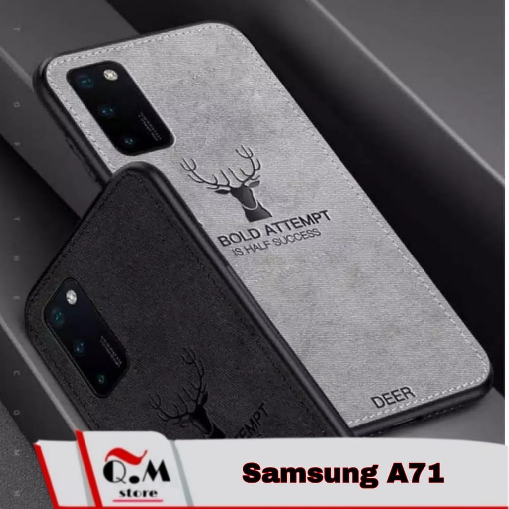 Case Deer Samsung M23 / A23 New 2022 / Samsung A13 4G / Samsung A71 Soft Case Deer High Quality Premium Casing Samsung A71 Deer Bermotif Rusa Jens