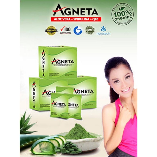 Agneta Aloevera - Minuman Serbuk Dengan Lidah Buaya.