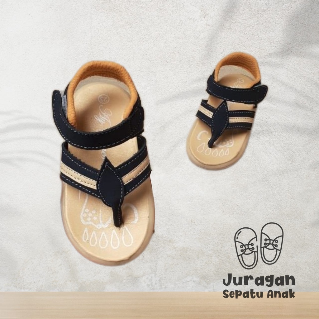 Sandal anak laki-laki casual 1 s/d 3 tahun balita termurah size 22-25 Sandal Lucu