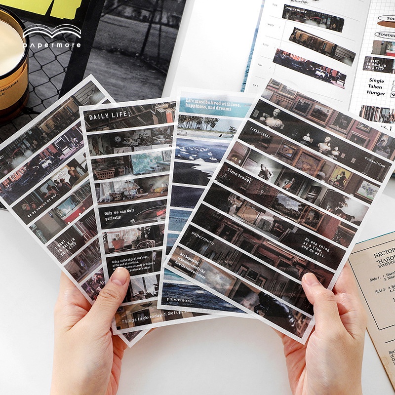 

Daily Life Panorama Diary Deco Stickers