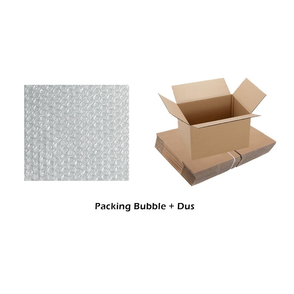 

Packing tambahan Bubble Wrap atau dus