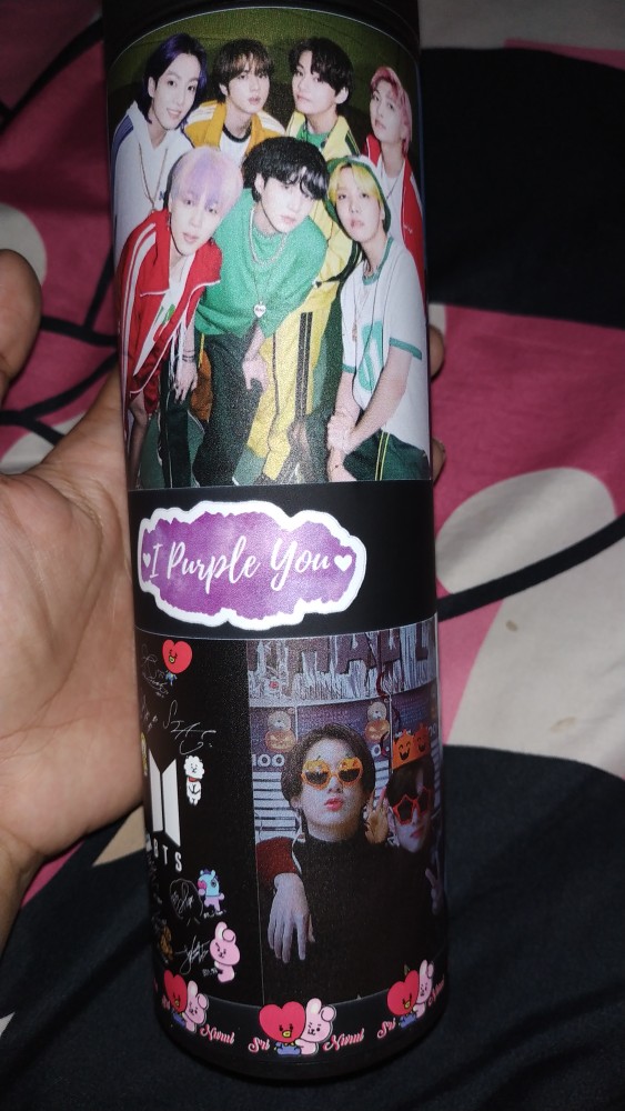 Tumbler Custom Botol Minum Termos Stainless 500ml - Tumbler Print Uv