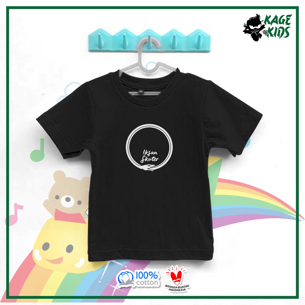 Kaos Distro Anak IKSAN SKUTER LUMINTU Kaos Distro Anak / Kaos Anak / Kaos Anak Lucu / Kaos Keren