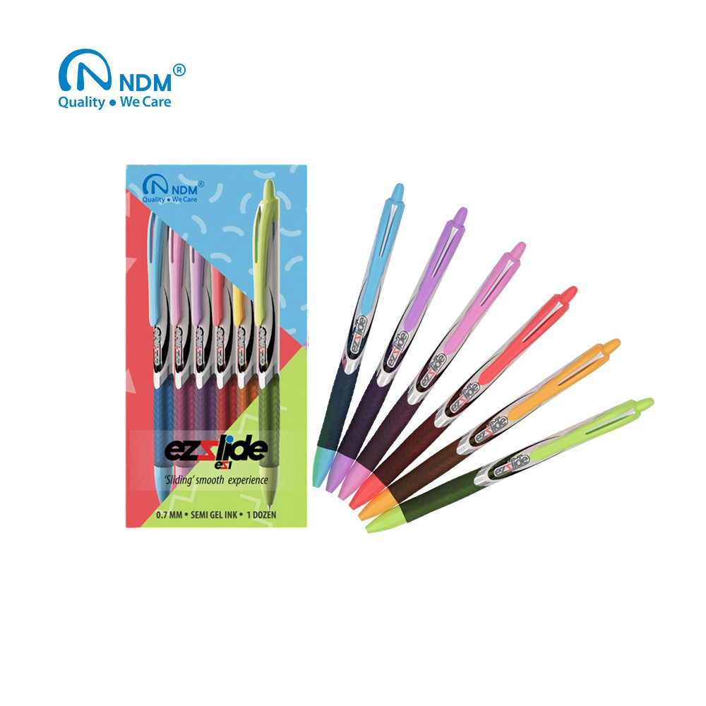 

Bolpen Semi Gel NDM Ezslide Es1