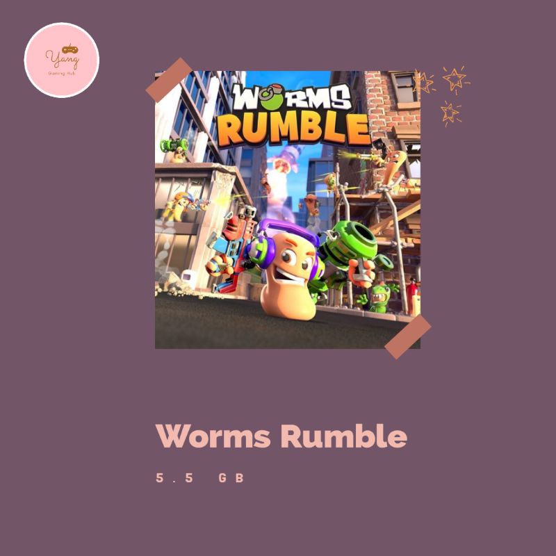 Worms Rumble Nintendo Switch Worm