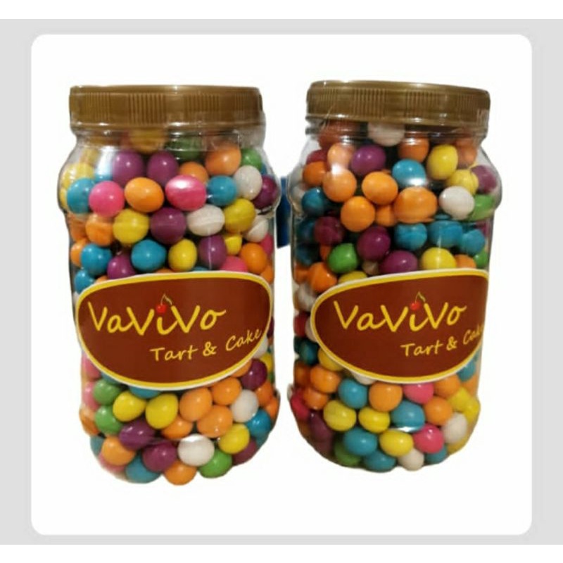 

Bola Warna Biskuit Besar Toples