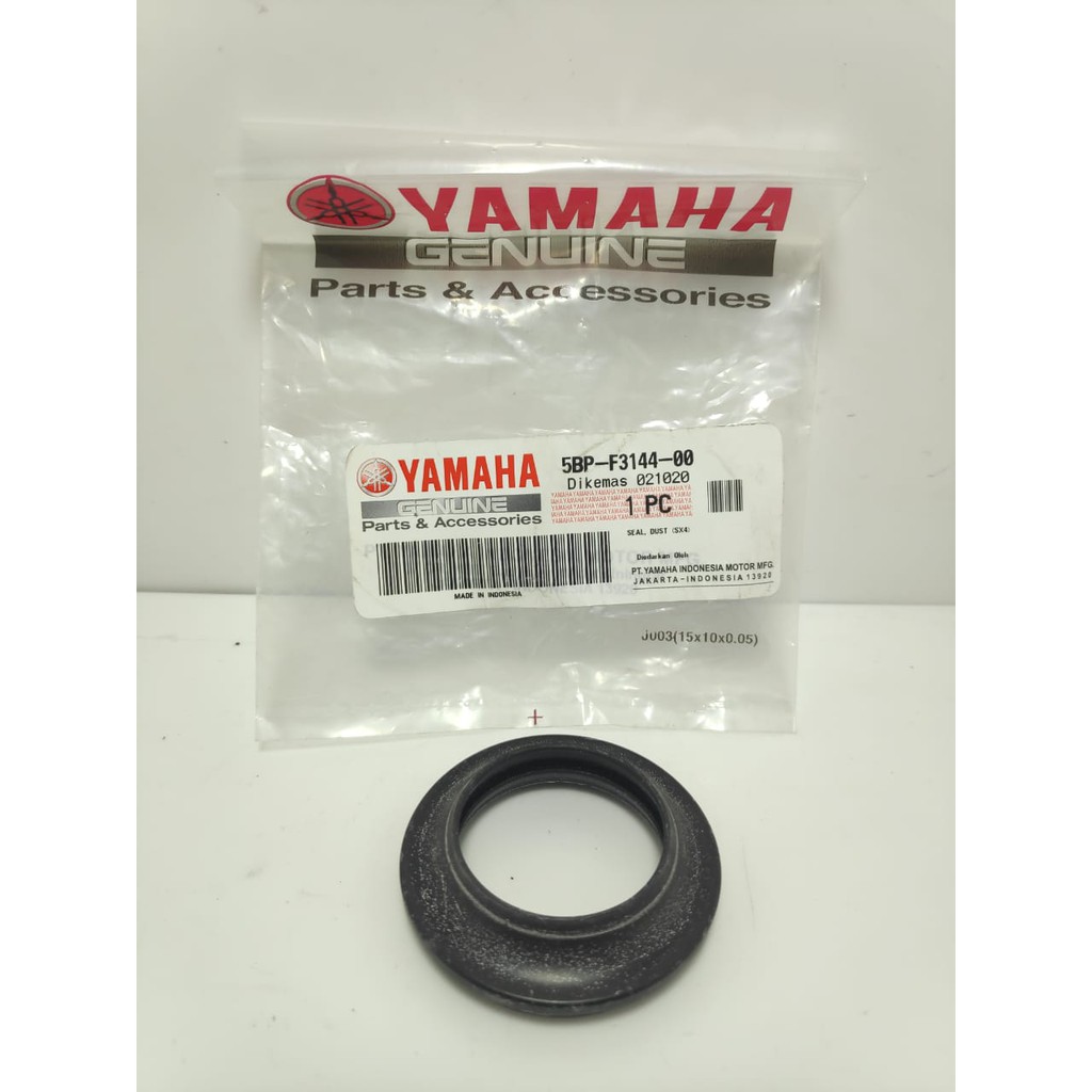 SEAL TUTUP SHOCK DEPAN SCORPIO/VIXION ORIGINAL YAMAHA 5BP-F3144-00