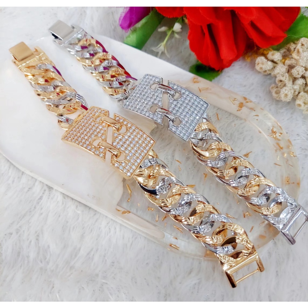 Xuping Gelang Plat Besar 1
