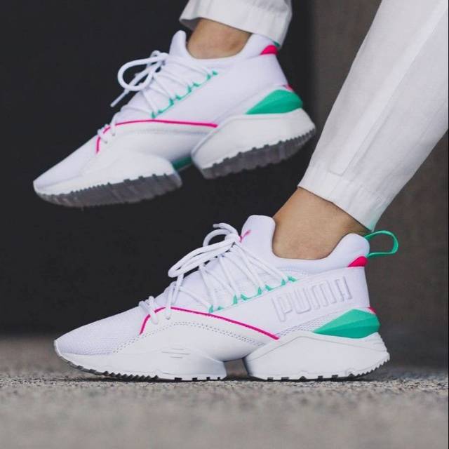 Puma Muse Maia White Knockout Pink