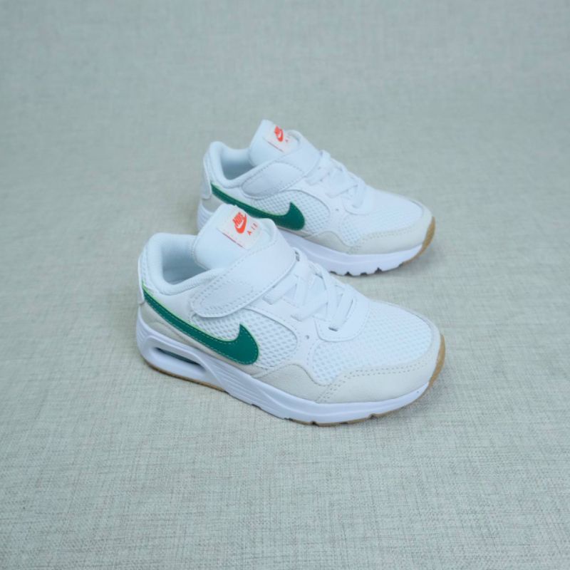 SEPATU ANAK NIKE AIR MAX SC WHITE GREEN ORIGINAL