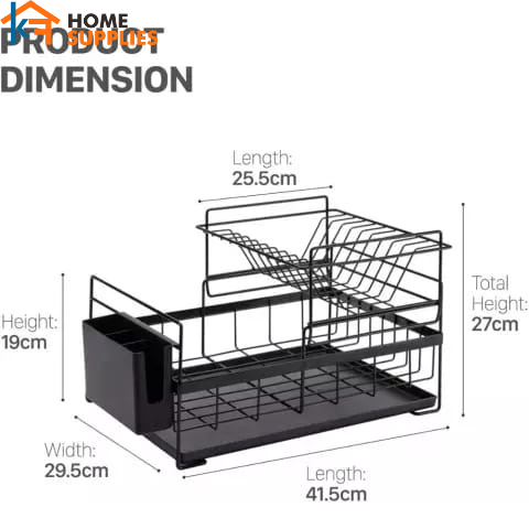 【KF】Rak Dapur Piring Style Minimalis Rak Wastafel Rak Piring dan Peralatan Dapur Kokoh Kuat