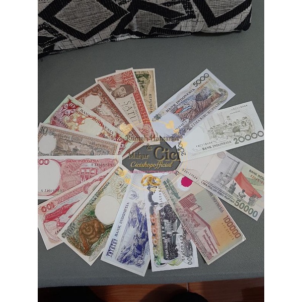 harga perlembar replika uang kuno mainan/uang kuno/uang kuno mainan