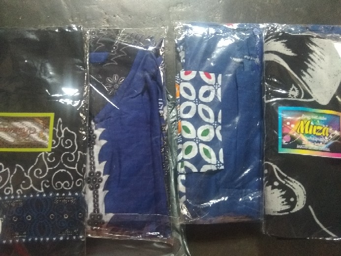 Batik Tunik Shibori Jumputan Terbaru Size S-3l / Hrb026 Yelbor