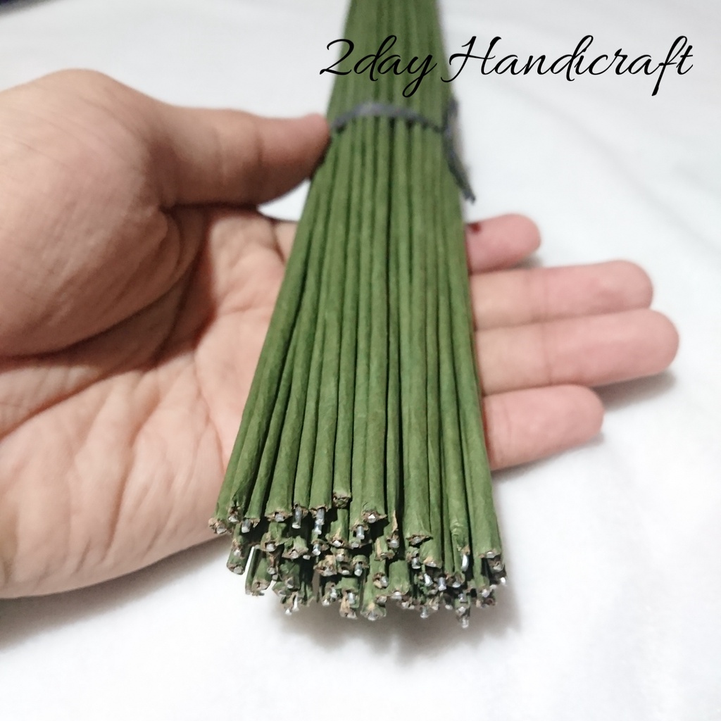 Kawat Hijau Kawat bunga/tangkai Bunga No.20 - Flower Wire 3mm