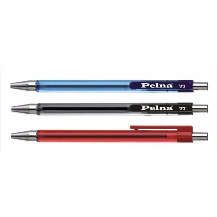 

Jual Pulpen Pelna 77 Cetek Lusinan - 12 Pc Trendi