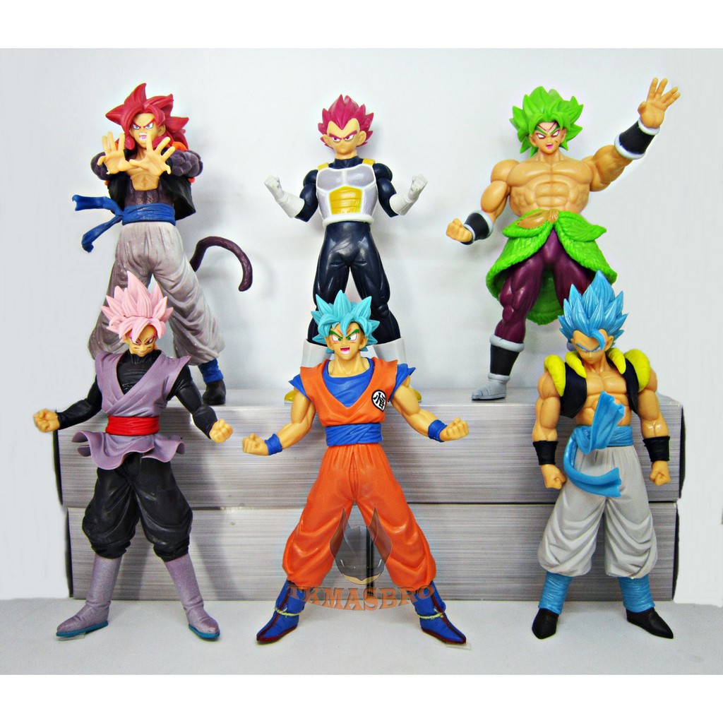 Action Figure Dragon Ball Broly Set 6 18cm
